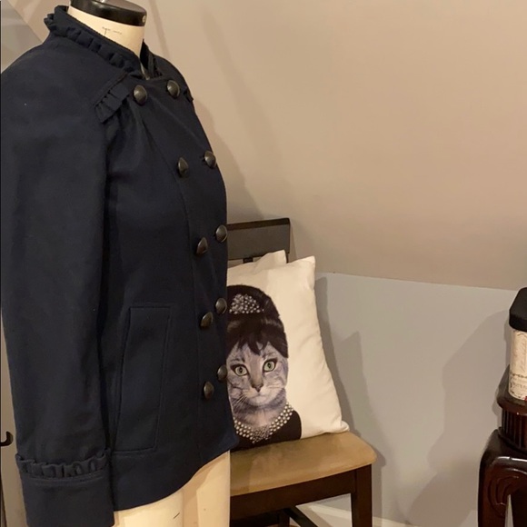 French connection blue peacoat - Picture 5 of 7